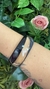 Bracelete em Resina / Acrílico Preto - comprar online