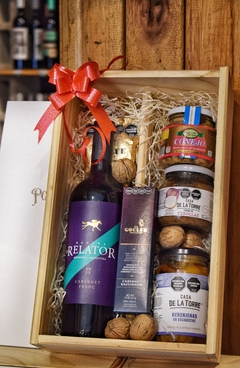 Box Regalo Malbec + conservas
