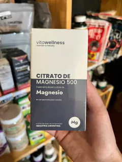 Citrato de Magnesio 500mg x 30caps - vitawellness