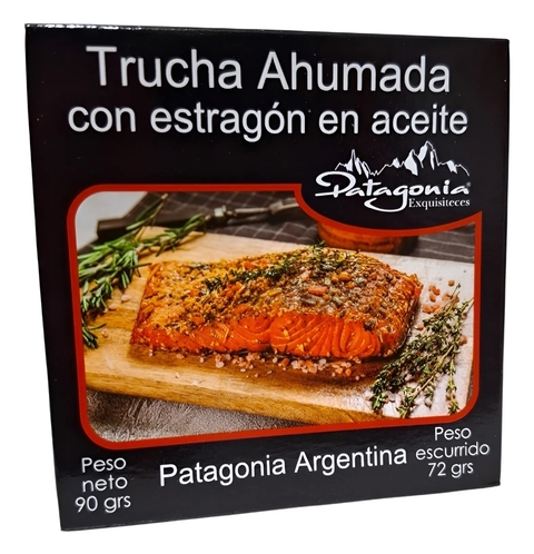 Trucha ahumada con estragón x 90gr - comprar online