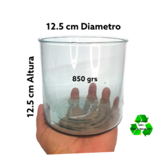 Frasco / Cilindro 12.5x12.5cm (850grs) Para Veladoras en internet