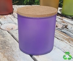 Frascos / Cilindros / Recipientes 8x8cm (180grs) Para Velas C/ Tapa Mdf Paquete 25pz En Color Satinado - tienda en línea