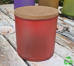 Frascos / Cilindros / Recipientes 8x8cm (180grs) Para Velas C/ Tapa Mdf Paquete 25pz En Color Satinado en internet
