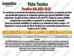 Parafina Malasia 58/63 (PM5863) (De Especialidad) en internet