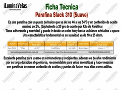 Parafina Slack Suave Para Recipientes - comprar en línea