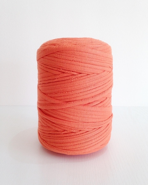 Fio de Malha Residual | Laranja com textura - 140