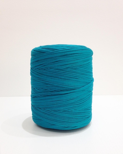 Fio de Malha Residual | Verde Água Escuro