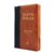 BIBLIA LETRA GRANDE RVR DOS TONOS MARRÓN CON CIERRE