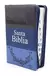 BIBLIA LETRA GRANDE CON ÍNDICE Y CIERRE RVR1960 TRITONO AZUL - comprar online