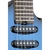 Guitarra Aria Pro II MAC-STD Metallic Blue Shade - C-TEC online