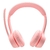Headset Logitech Zone 300 Rosa sem Fio - 981-001411 - comprar online