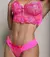 Conjunto Croped tule Bordado