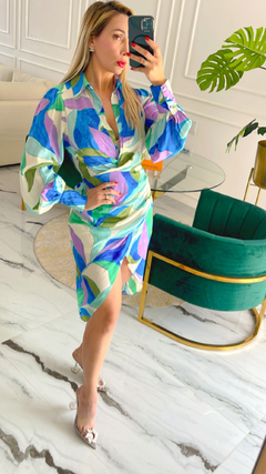 Vestido multicolor - comprar en línea