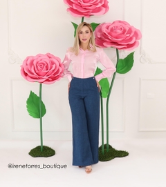 Pantalón vestir denim