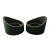 Par Borracha Ocular Curva Microscopio Binocular Trinocular 35mm