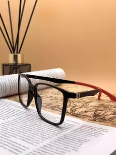 Óculos Óculos de Armação Para Grau Masculino Quadrado Titânio com metal bem leve - comprar online
