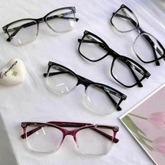 Armação de óculos para Grau Feminino Modelo Novo Quadrado - Óticas Ludier | Frete Grátis Para Todo o Brasil