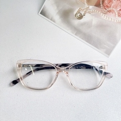 Armação de Óculos Para Grau Feminino Tudo Acetato Tamanho Pequeno Modelo Novo - comprar online
