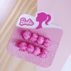 Hairclips Pompom com Pelinhos Brilhantes
