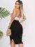 Saia midi tricot - comprar online