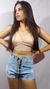 Shorts Jeans com Cordão Pimenta Doce