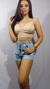 Shorts Jeans com Cordão Pimenta Doce - Amôdorah