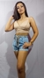 Shorts Jeans com Cordão Pimenta Doce - loja online