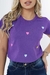T-shirt Vários Coraçãozinhos Coloridos - comprar online