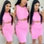 Conjunto Cropped com Saia Midi Pimenta Doce na internet