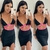 Conjunto Cropped com Saia Cirrê Pimenta Doce - Amôdorah