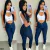 Calça Jeans Skinny Escura Pimenta Doce