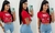 Cropped T-shirt Pimenta Doce - comprar online
