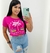 Cropped T-shirt Pimenta Doce na internet