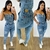 Macacão Jeans Longo Pimenta Doce