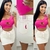 Saia Jeans com Bordado Pimenta Doce