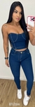 Conjunto Jeans Pimenta Doce - Amôdorah