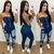 Macacão Jeans Longo Pimenta Doce