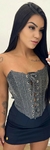 Corselet Lurex Pimenta Doce