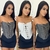 Corselet Lurex Pimenta Doce - Amôdorah