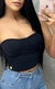Cropped Blusa sem Alça Pimenta Original na internet