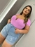 Shorts Jeans Plus Size com Bordado Pimenta Original na internet