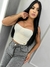 Cropped Blusa sem Alça Pimenta Original