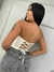 Cropped Blusa sem Alça Pimenta Original - comprar online