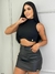 Mini Saia Couro Fake Pimenta Original