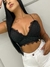 Cropped Renda Pimenta Original - Amôdorah