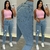 Calça Jeans Skinny com Cinto Pimenta Original