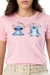 T-SHIRT STITCH COM CAFÉ SEM CAFÉ - comprar online