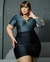 Cropped Manguinha Argola Plus Size