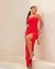 Vestido Longo Com Laço - comprar online