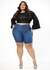 Bermuda Jeans Ciclista Plus Size - comprar online